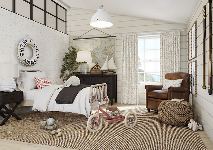 Whaley Great, Star Splash Sand - Made to Measure Curtains - Image 7